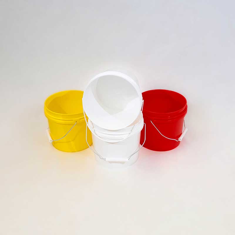1 Gallon Pails Multicolor Stacked
