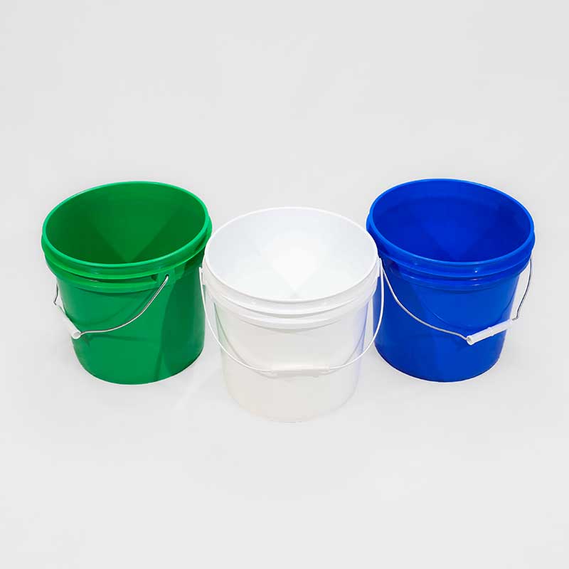 2 gallon pails multicolor