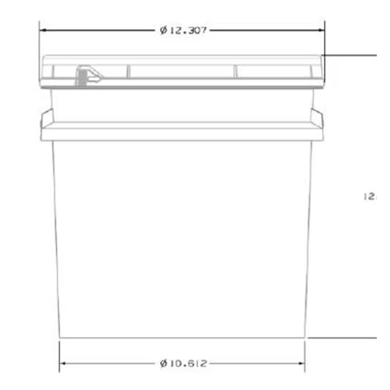 4.25 Gallon Pails