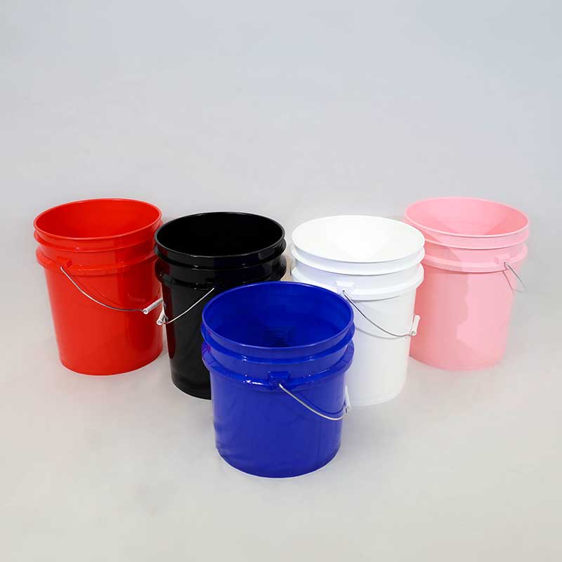 5 gallon pails multicolor